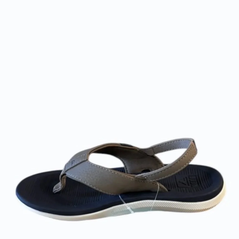 Reef Santa Ana Kids Brown Blue Flip Flop Size 12‎ Toddler Sandals Boy Girls